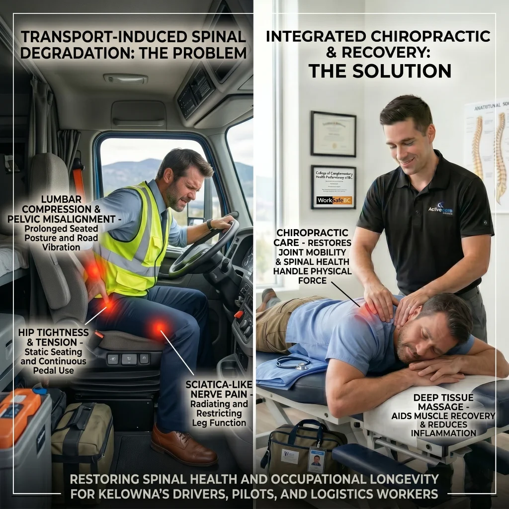 Spinal Biomechanics and Chiropractic Care for Transport Professionals in Kelowna